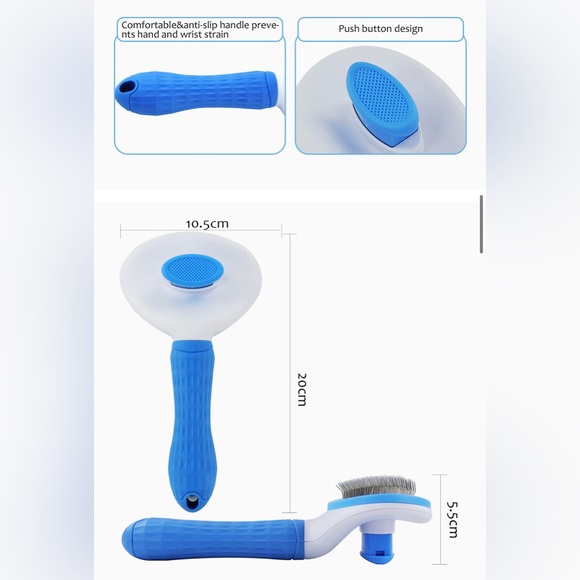 Animal grooming kit - shedding brush and nail clipper - Picture 8 of 11